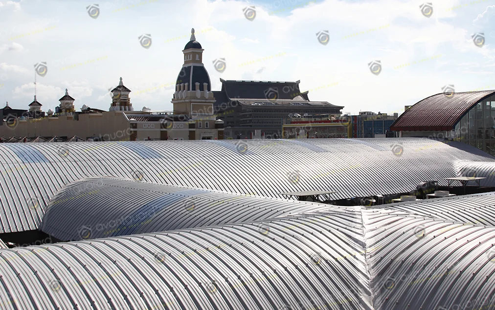 atap upvc single layer