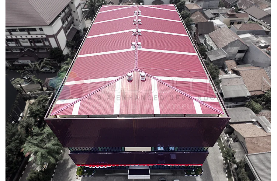 lapisan asa atap upvc