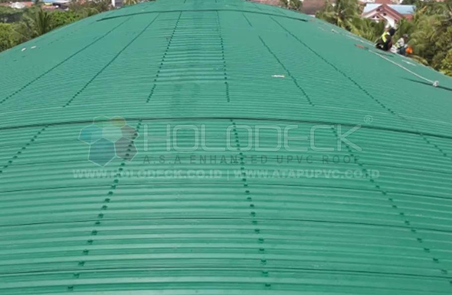daya tahan atap upvc