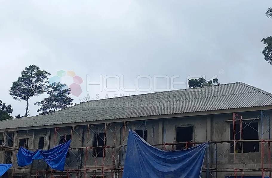 atap upvc tahan sinar matahari